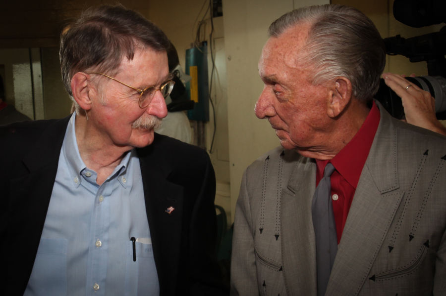 Dr. Red Duke and Ray Price : Notable People : Toppel Photography: Exceptional photography for all of your special moments